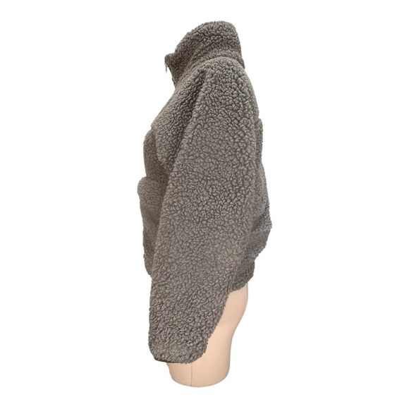 Sandy Liang Cashi Sherpa Fleece Jacket Size XS - Picture 3 of 11